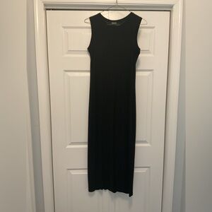 EUC New York & Company Black Maxi Dress Size Medium